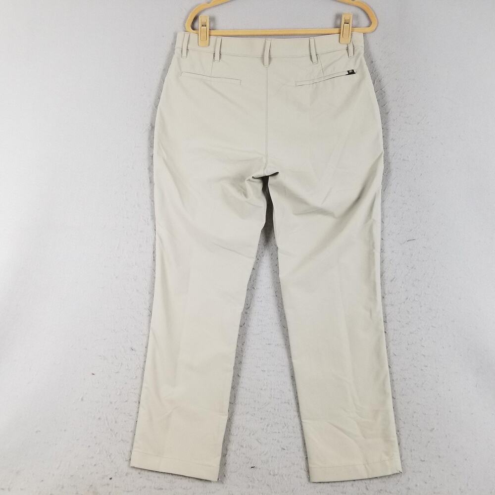 Banana Republic Pants Mens 34x29 Beige Stretch Polyester Golf Travel Lightweight - Picture 6 of 14